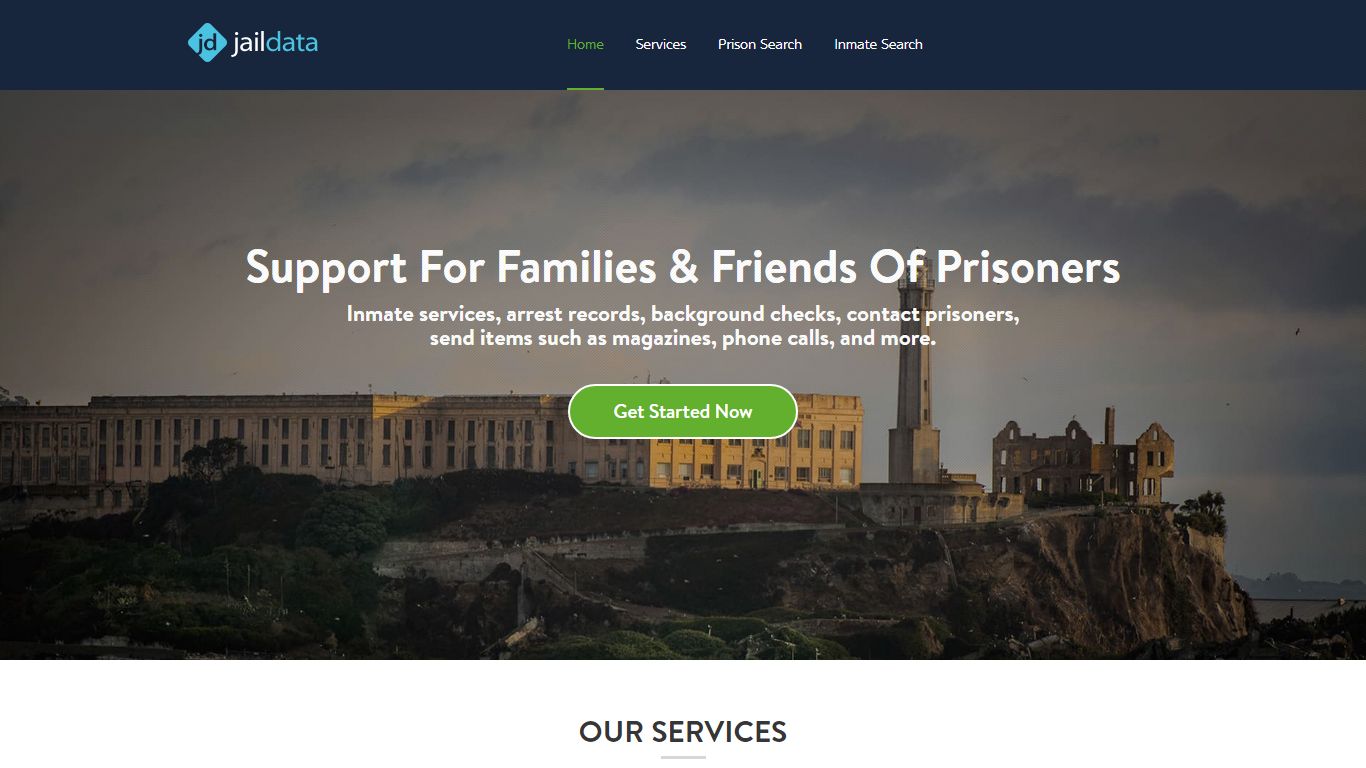 Prison Information and Inmate Services for Family and Friends.